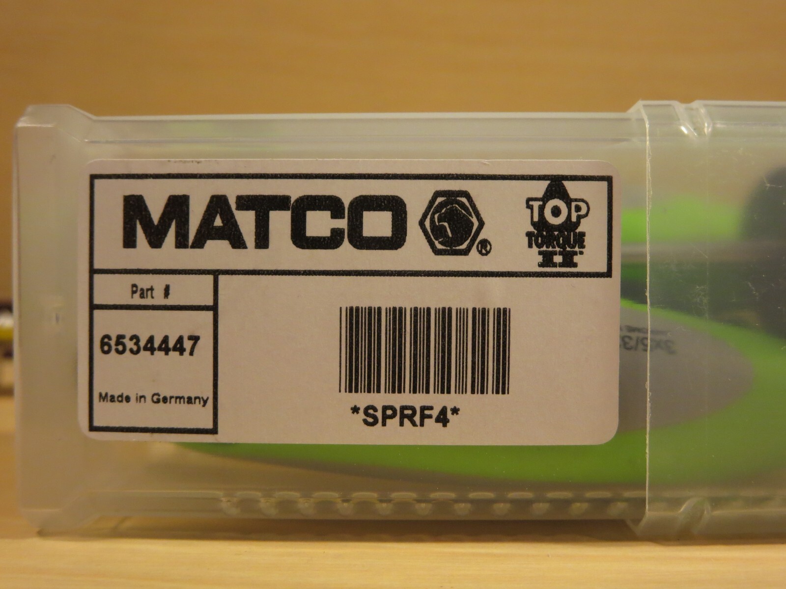 Matco SPRF4 4pc Top Torque ll Compact Screwdriver set with case New