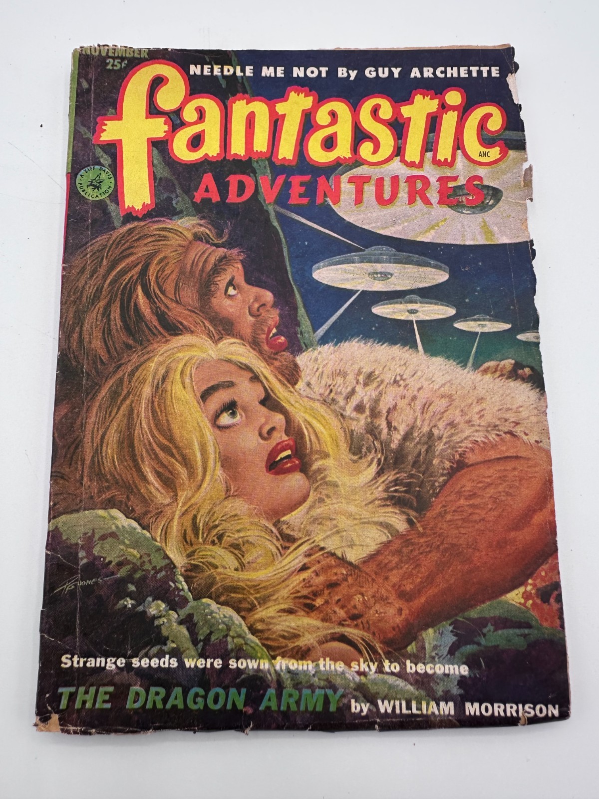 Fantastic Adventures Nov 1952 Pulp The Dragon Army William Morrison