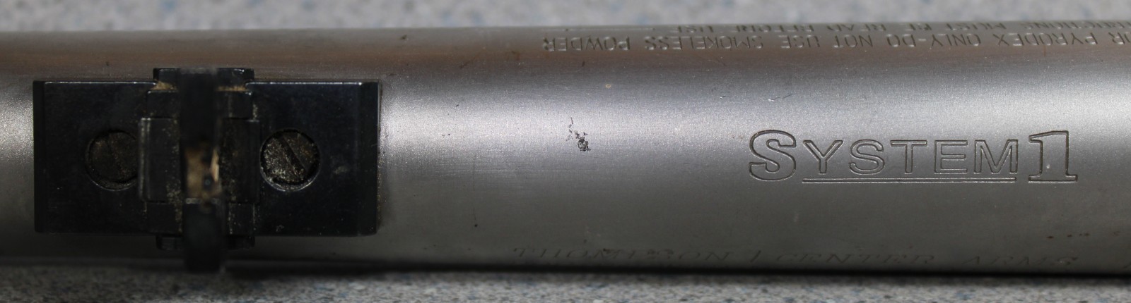 TC SYSTEM 1 Stainless .50 Caliber Black Powder Muzzleloading 26" Rifle Barrel