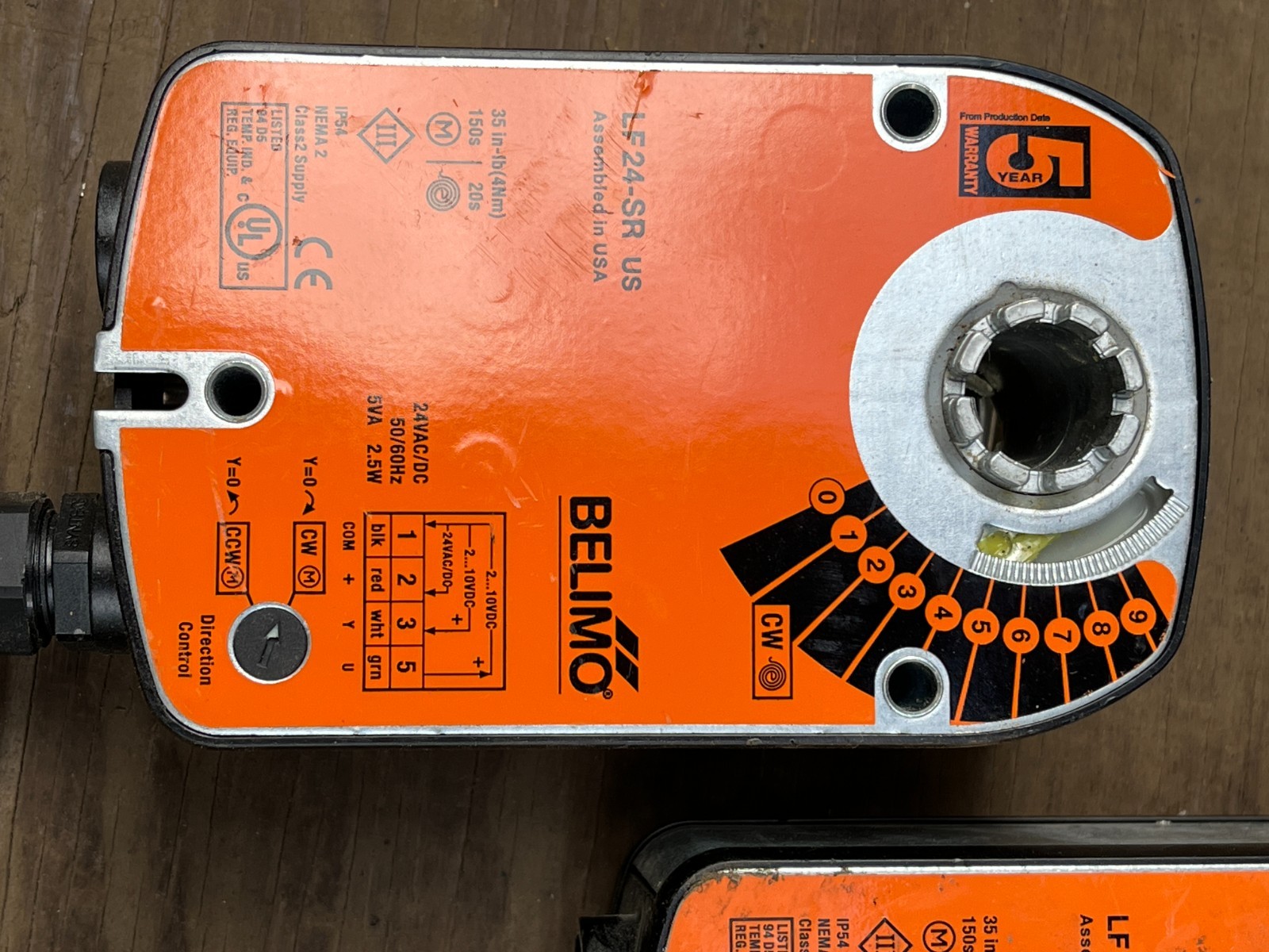 BELIMO LF24-SR US Spring Return Damper Actuator 8 IN THE LOT