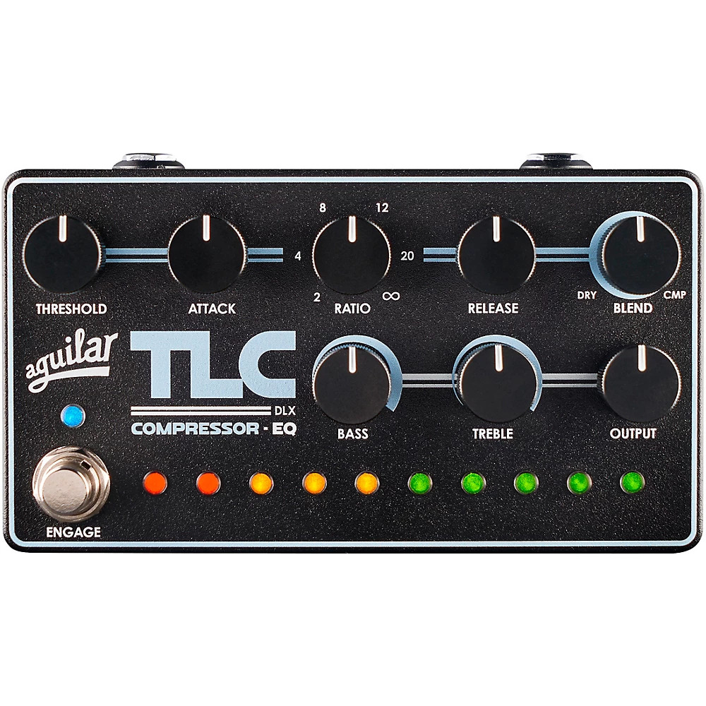 Aguilar TLC Compressor EQ DLX Pedal  Black