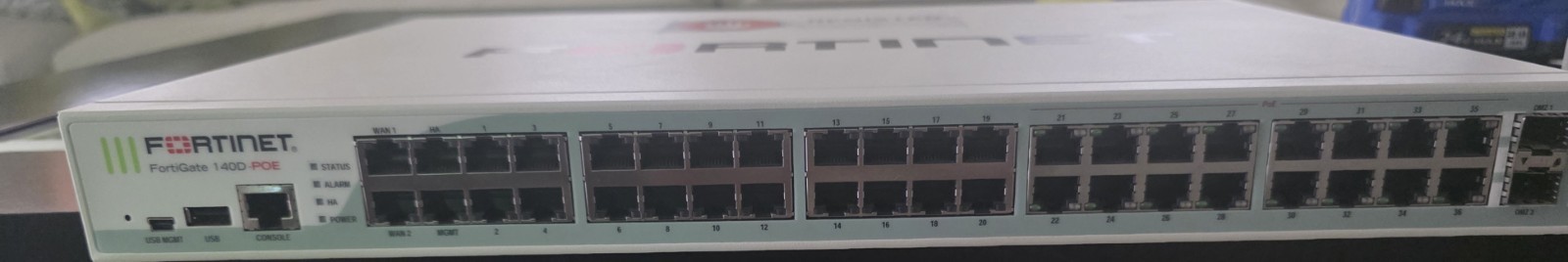 Fortinet FortiGate 140D-POE Enterprise Firewall Appliance Rackmount 1U FortiOS