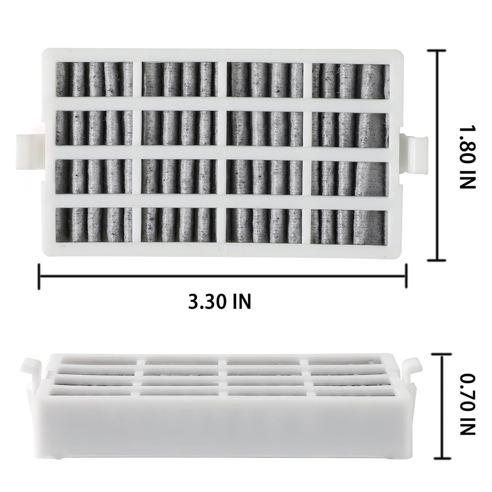 Air Filter For Whirlpool Refrigerator WRF560SEYM05 Fresh Flow Filter Replacement