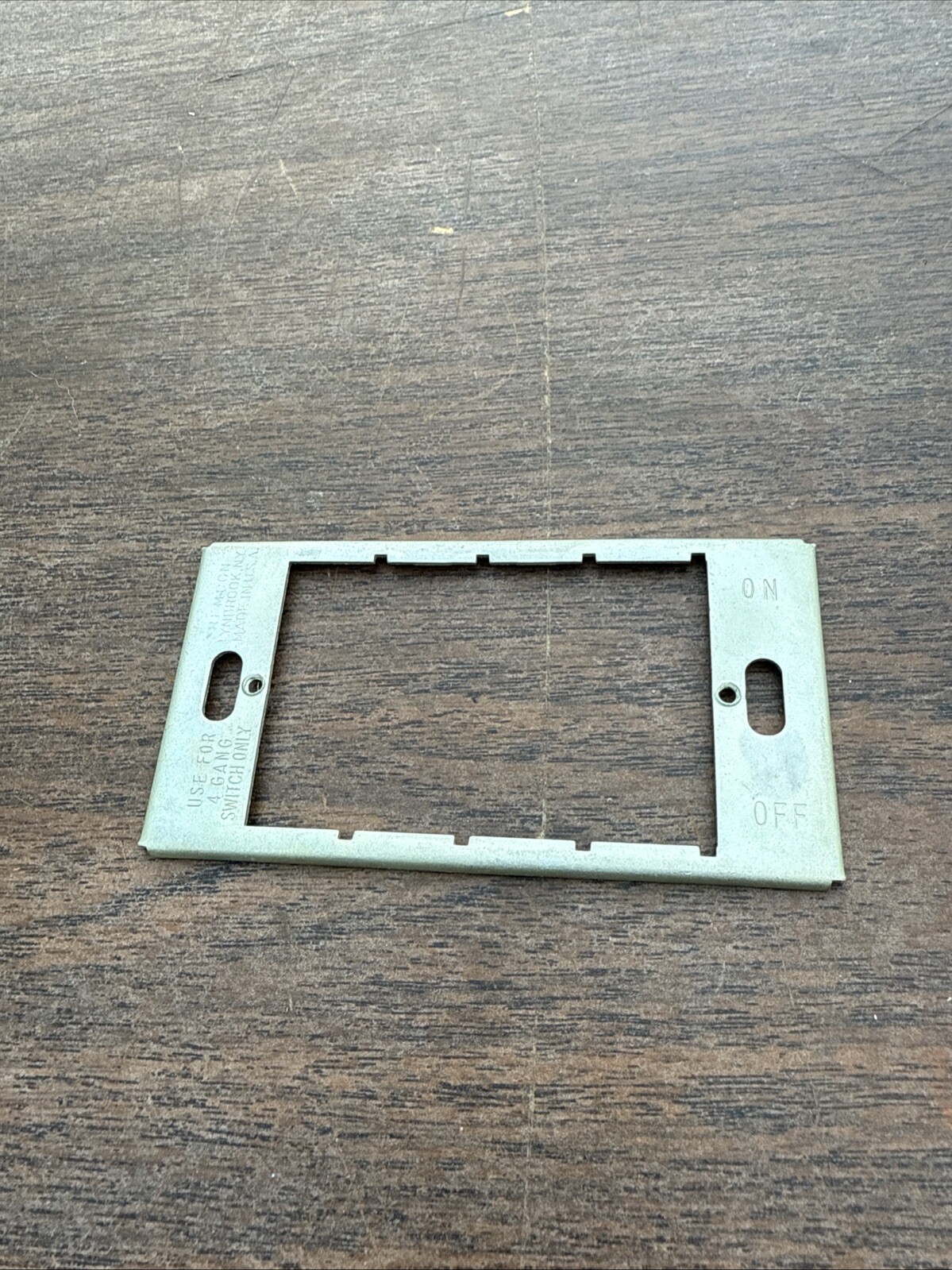 Remcon switch plate mount 4 gang Vintage MCM mid Century OEM