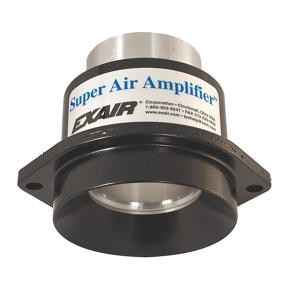 EXAIR 120020 Air Amplifier,0.73 In Inlet,6.1 CFM 4LCX1