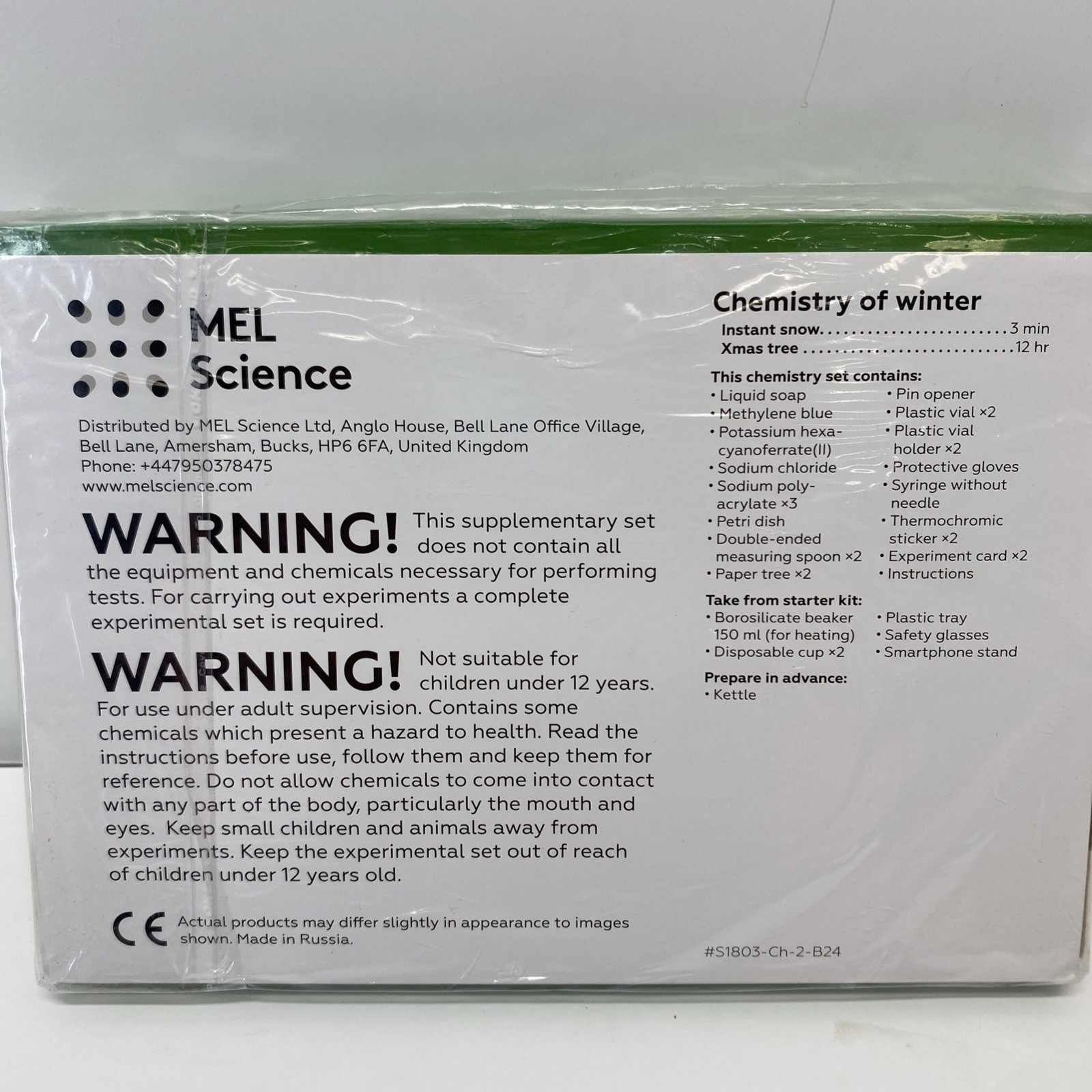 New Sealed Mel Chemistry Lot Of 3 Homeschool Science Kits 10+ 12+