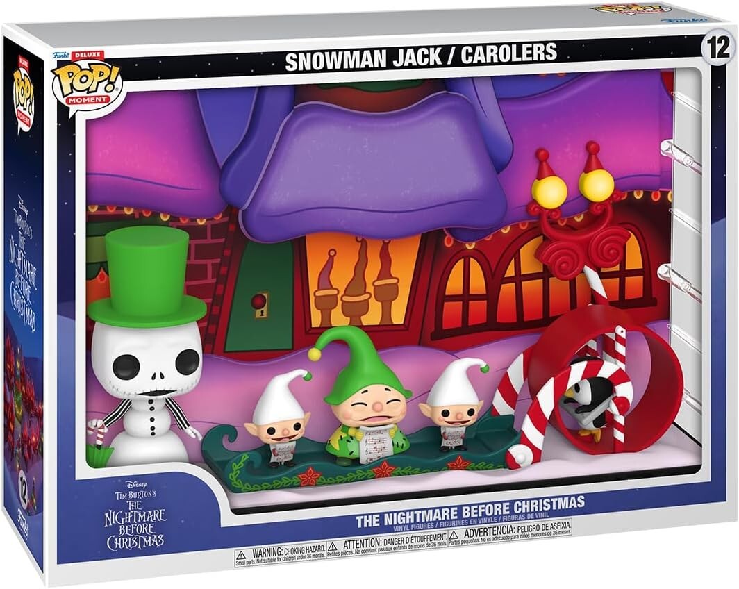 Funko Pop Moment Nightmare Before Christmas Jack w/ Carolers Figure