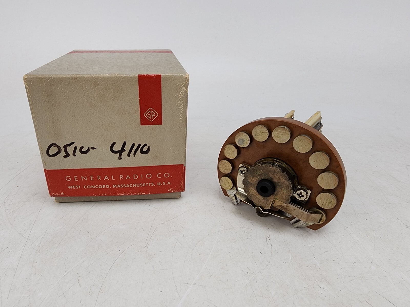 Vintage General Radio 0510-4110 Decade Resistance Unit Box 510 AS IS #1