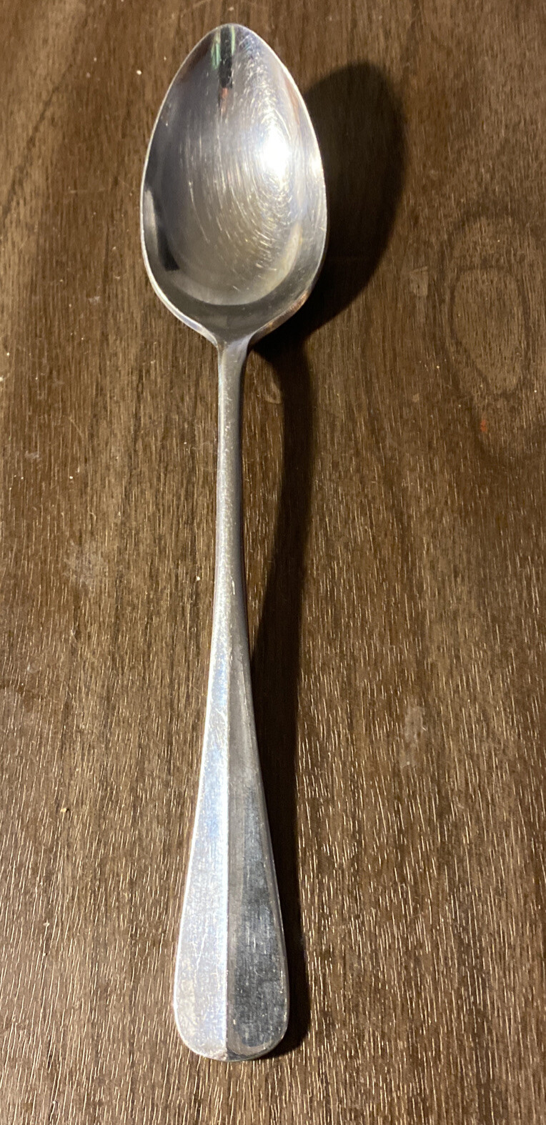 F B Rogers Ardsley Soup Spoon One Piece 8"  Stainless Steel