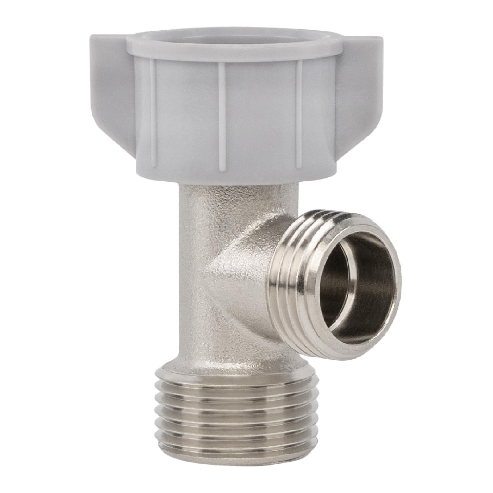 7/8 X 7/8 X 1/2 Hybrid Metal  Plastic Cold Water Tadapter For Bidets Only Co
