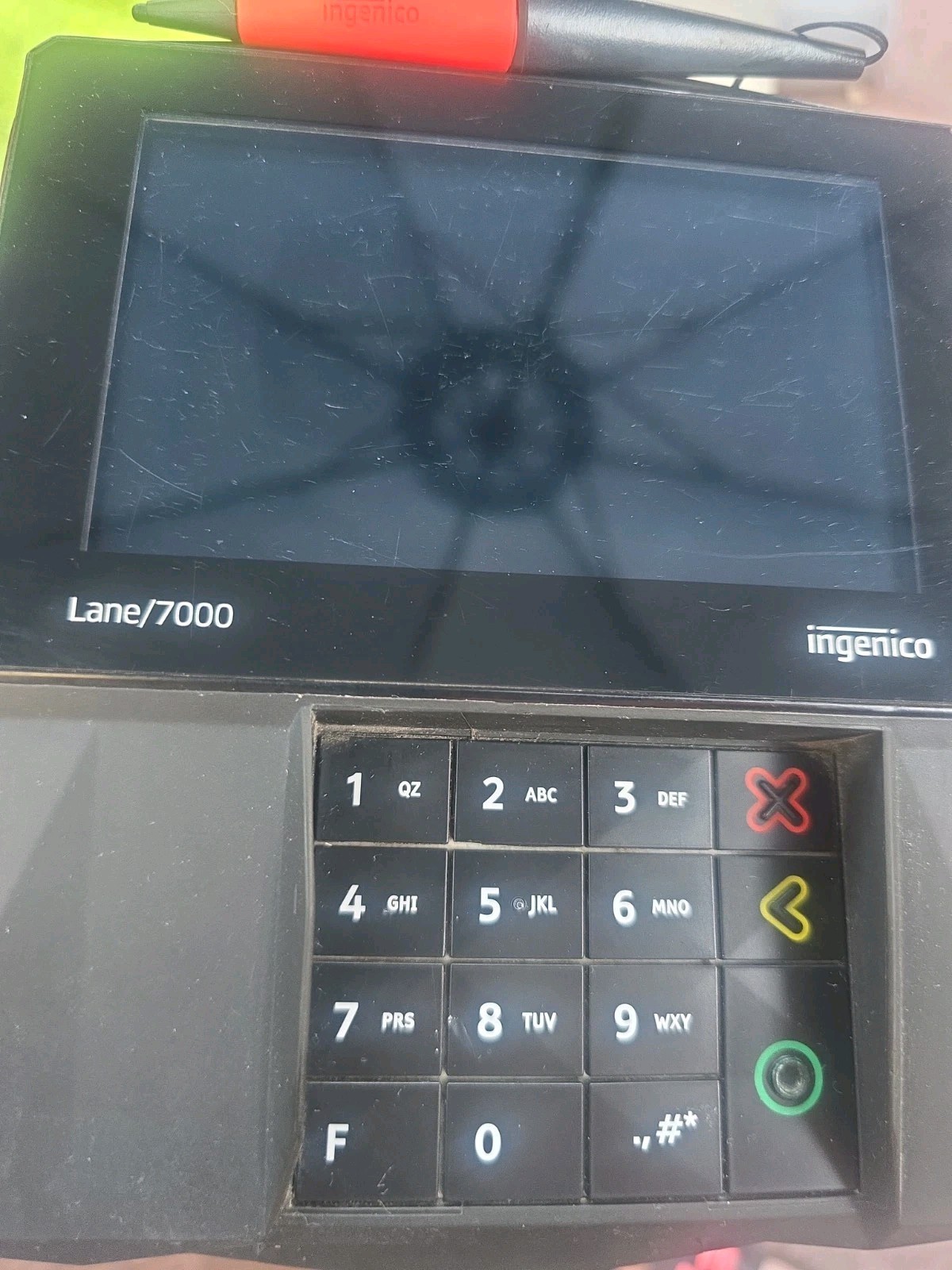 Ingenico Lane 7000 Credit Card Payment Terminal*Untested