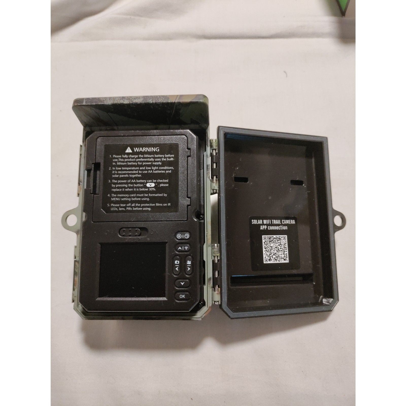 Zelvor Trail Camera - Solar / WiFi Bluetooth Game Camera