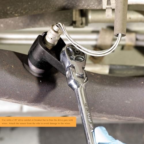Offset Oxygen Sensor Socket - 3/8 Inch Drive by 7/8 Inch 22mm Oxygen Sensor