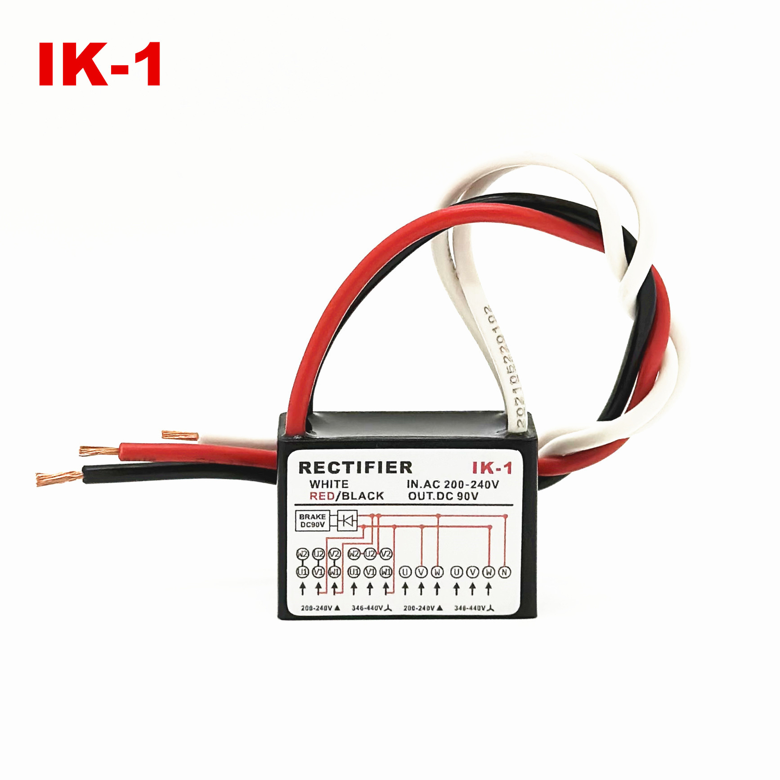 IK-1 IN AC 200-240V OUT DC 90V Motor Brake Rectifier module