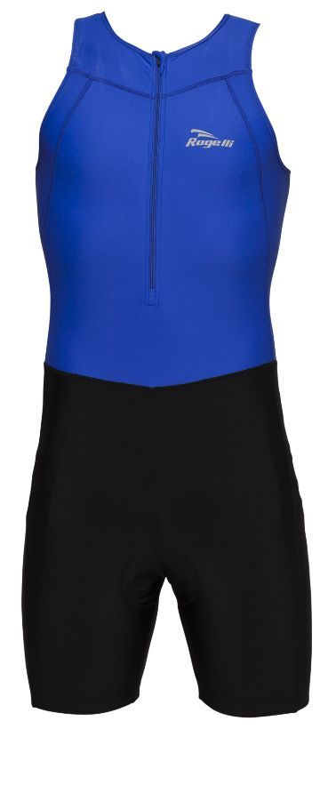 Tri Suit Swim Bike Run, Rogelli Florida Unisex Padded Blue with Padding XL