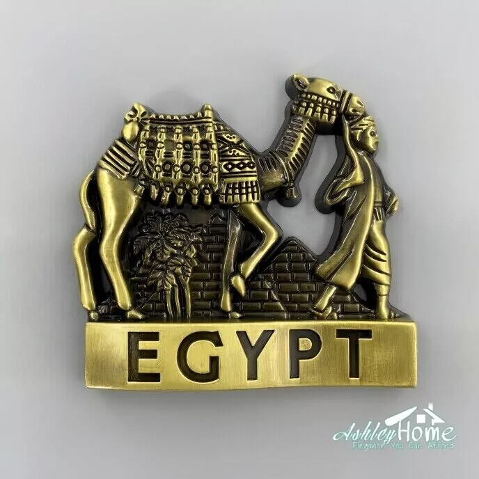 EGYPT Tourist Travel Souvenir Gift 3D Metal Refrigerator Fridge Magnet Craft