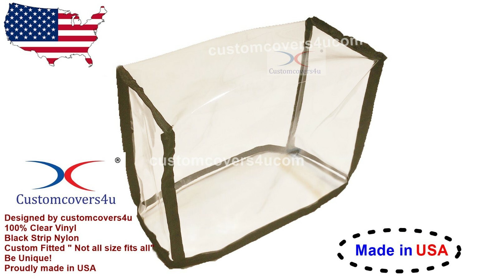 Clear Dust Cover For Reel To Reel Tape Recorder for Pioneer Rt-707 Made in USA !