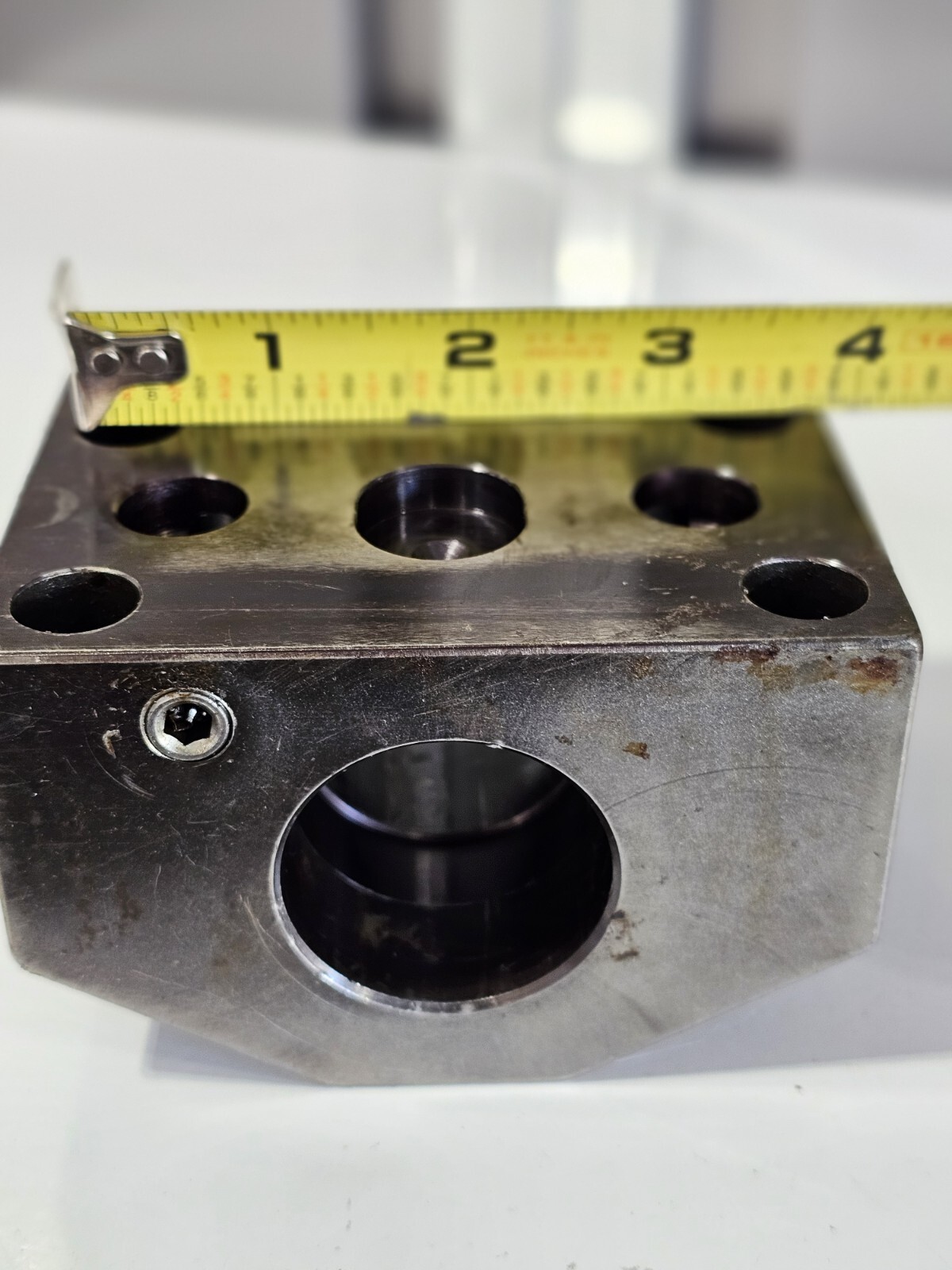 1-1/2" ID TURRET TOOL BLOCK OKUMA LB 80MM x 45MM SIMILIAR TO TRUDEX A118-8435