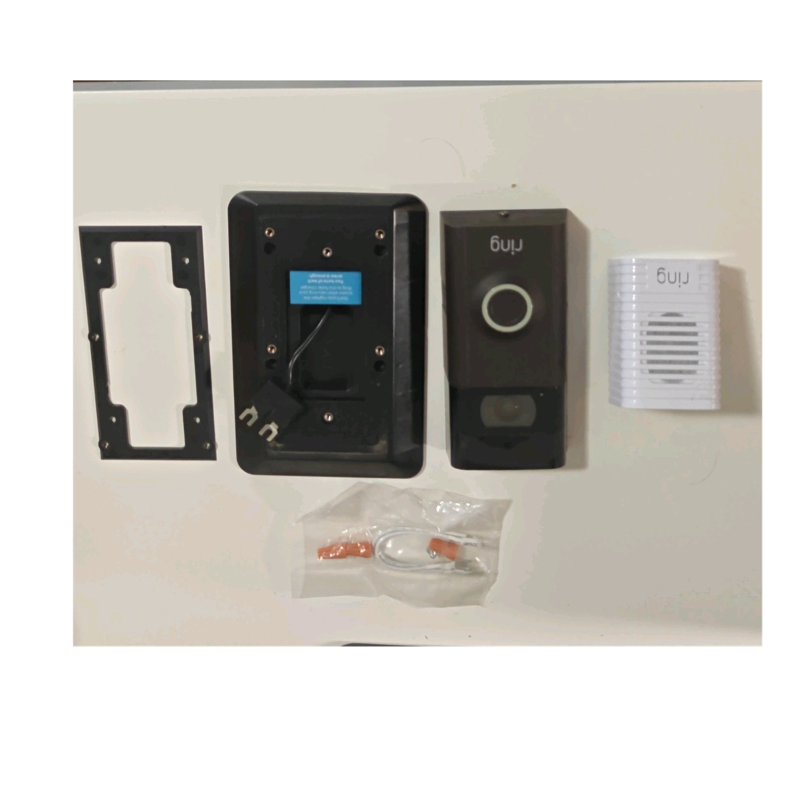 Ring Video Doorbell Wireless Motion Activated Alexa Compatible with Receiver