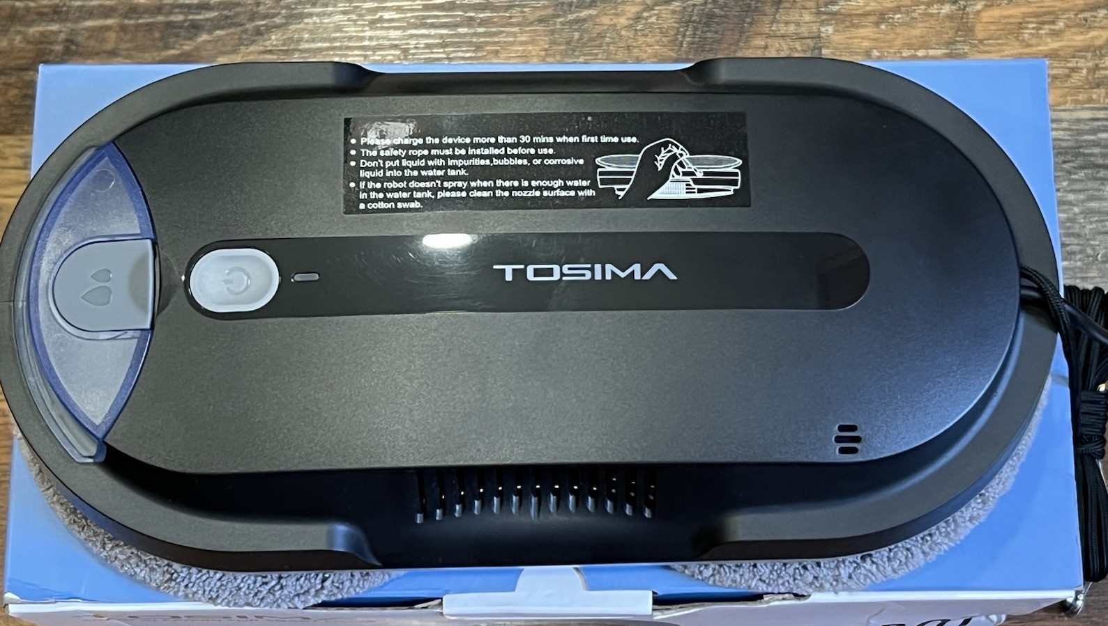 X1 Window Cleaning Robot 6400Pa Smart Variable Suction Dual Spray Remote