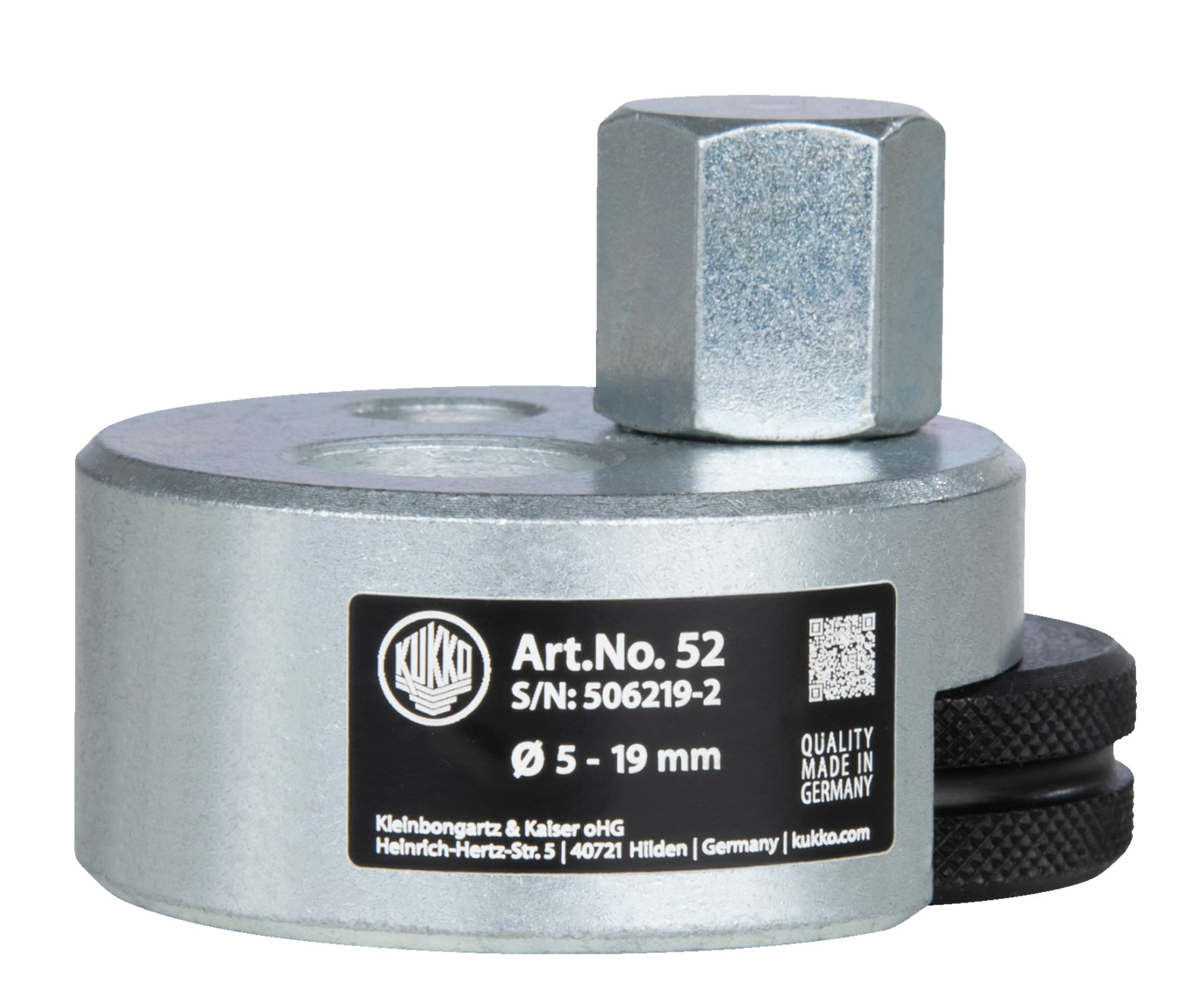 Kukko 52 Stud Extractor used for extracting stud bolts or broken components