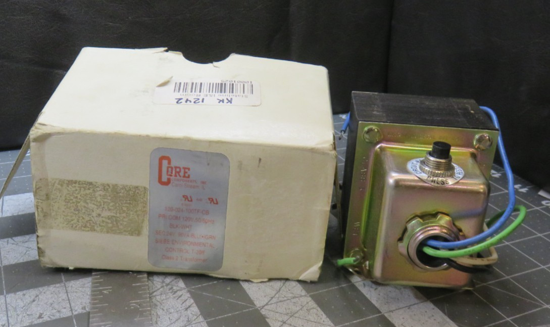 120-024-100TF-CB Core Components INC 120V Primary 24v Secondary Transformer