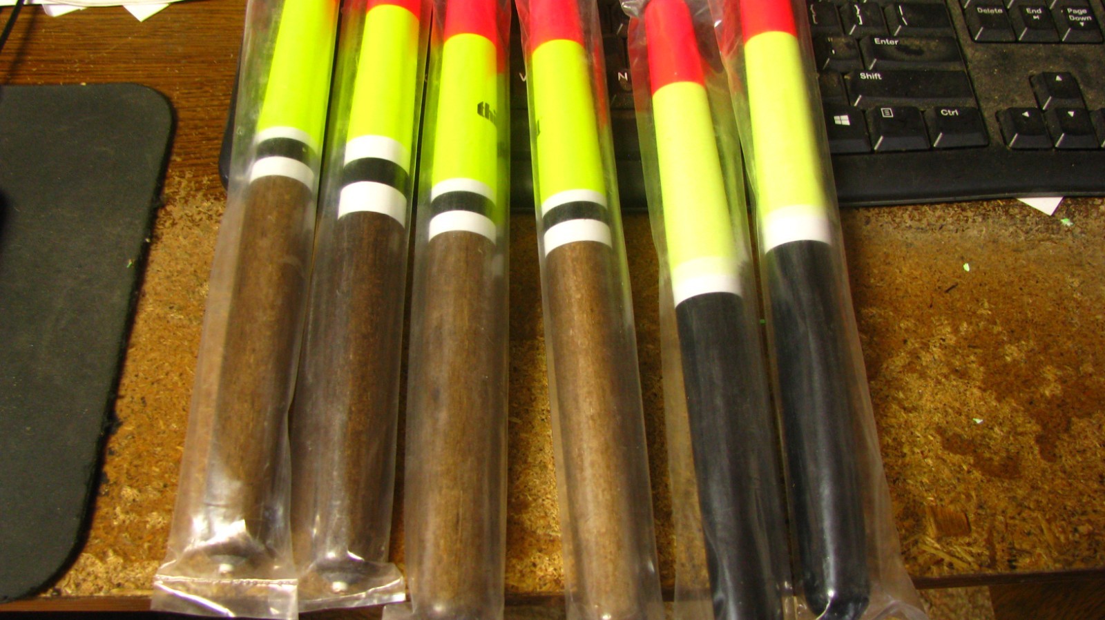 pole floats, 6 ct,  wtd, 10", free shipping