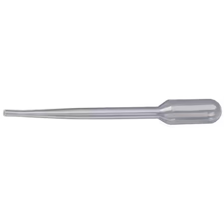 Zoro Select 21F222 Disposable Dropper, 2Ml, Pk1000, 21F222