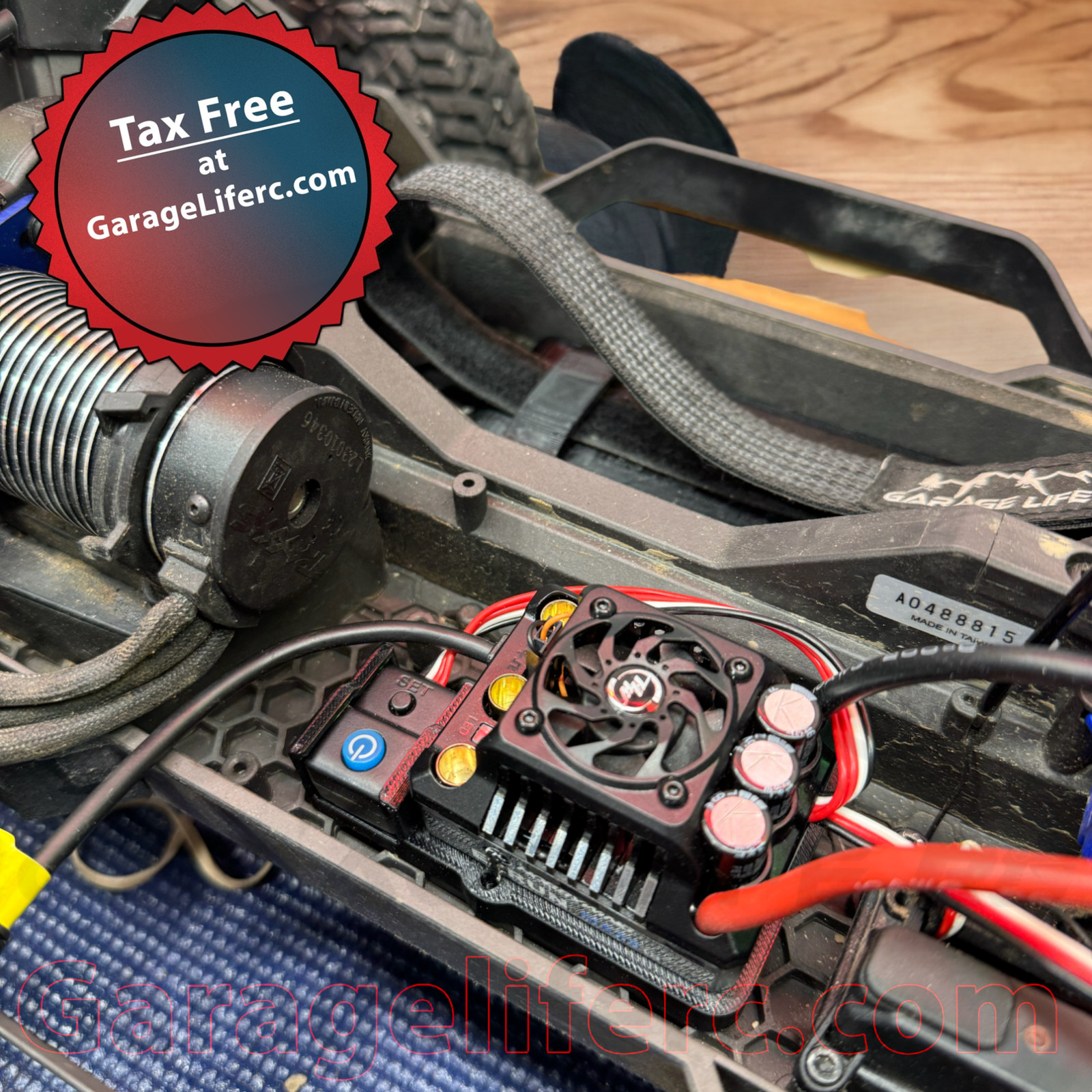 ESC Mount for Traxxas Maxx Slash (Hobbywing Max 8)