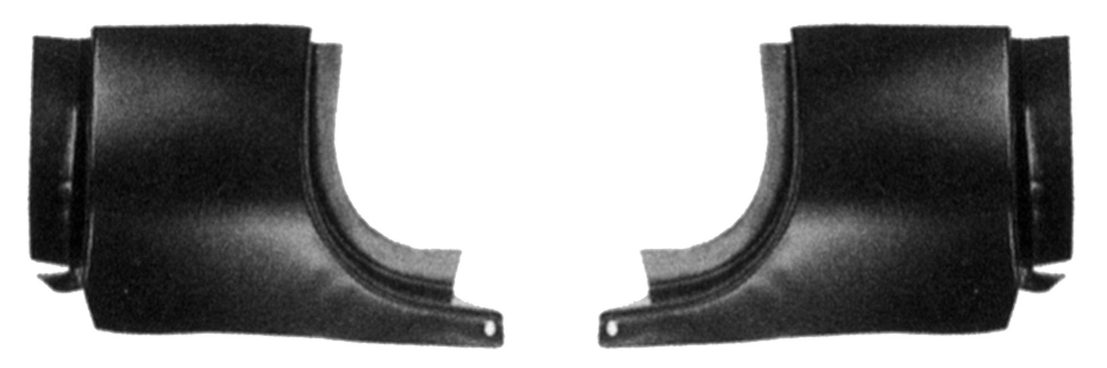 Front Door Front Piller Section 78-79 Ford Bronco 73-79 F150 F250F 350-PAIR