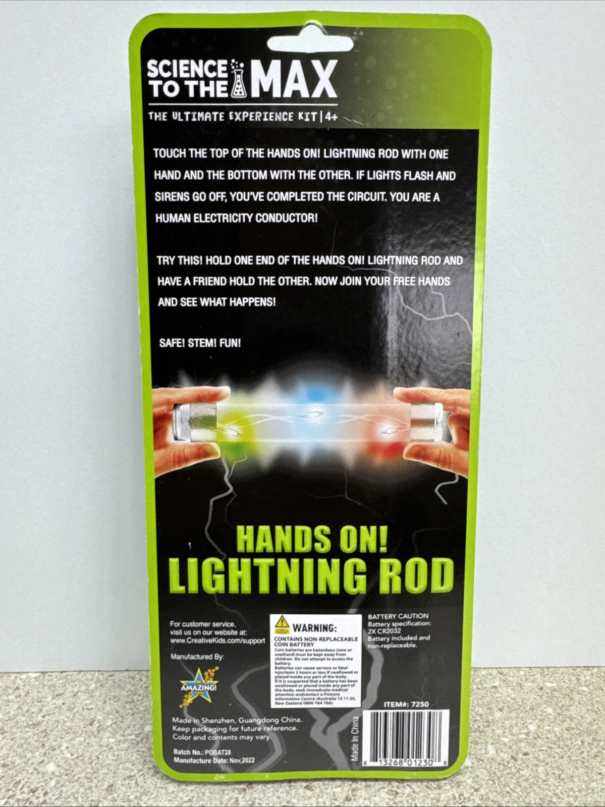 Science To The Max The Ultimate Experience Kit 4+ Hands-On Lightning Rod