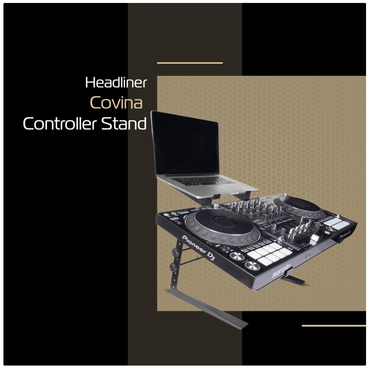 Headliner Covina Stand for DJ Controller, Laptop
