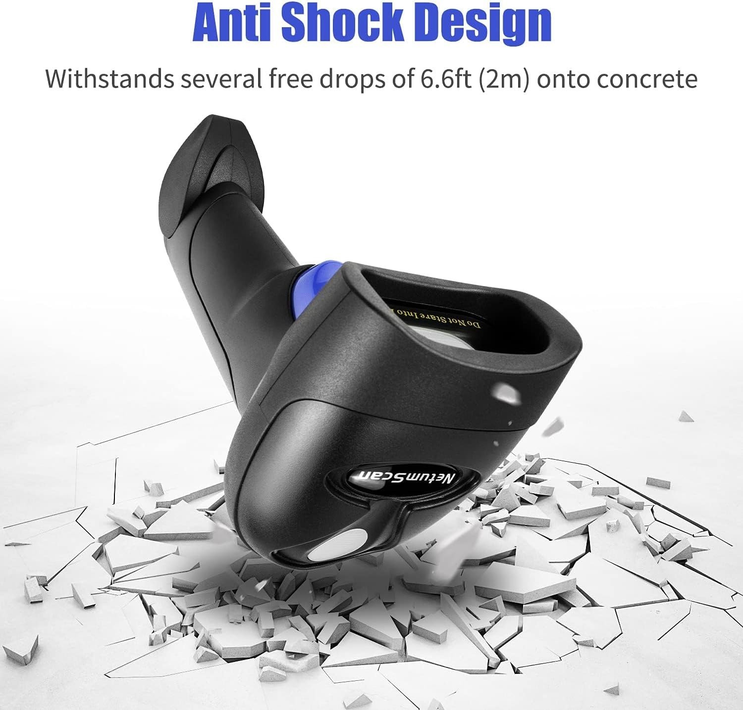USB 1D Barcode Scanner, Handheld Wired CCD Barcode Reader | Supports Screen S...