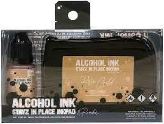STAYZ IN PLACE INKPAD - ALCOHOL INK  -  ROSE GOLD