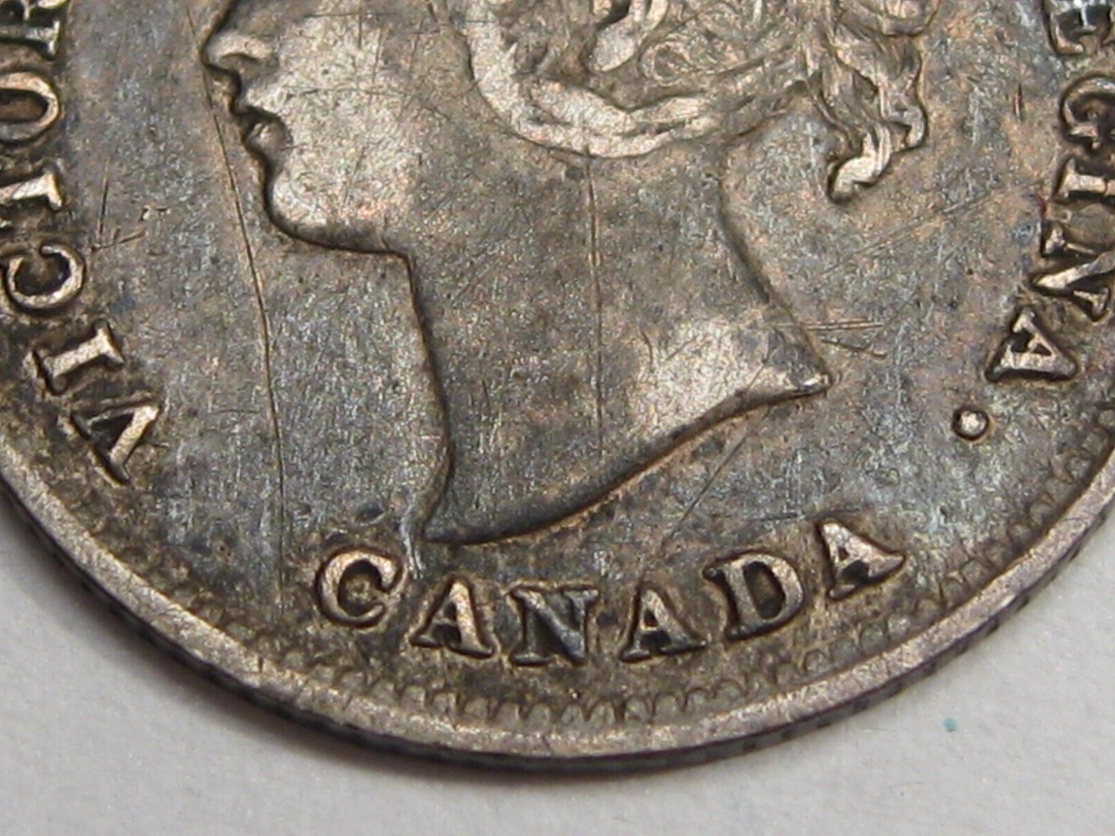1899 Five Cent 5¢ CANADA. #17