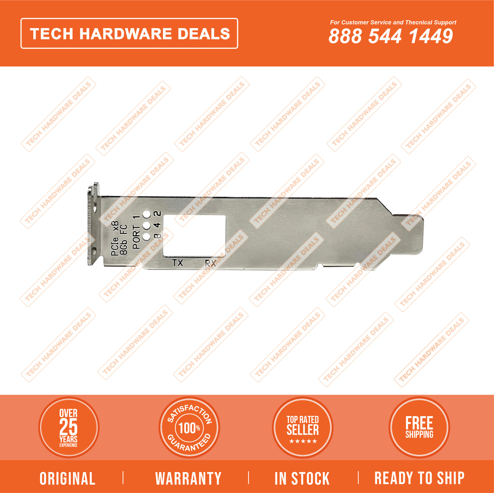 42D0501LPB COMPATIBLE  NEW BULK Lenovo Qlogic 8Gb FC Single-port HBA Low Profile