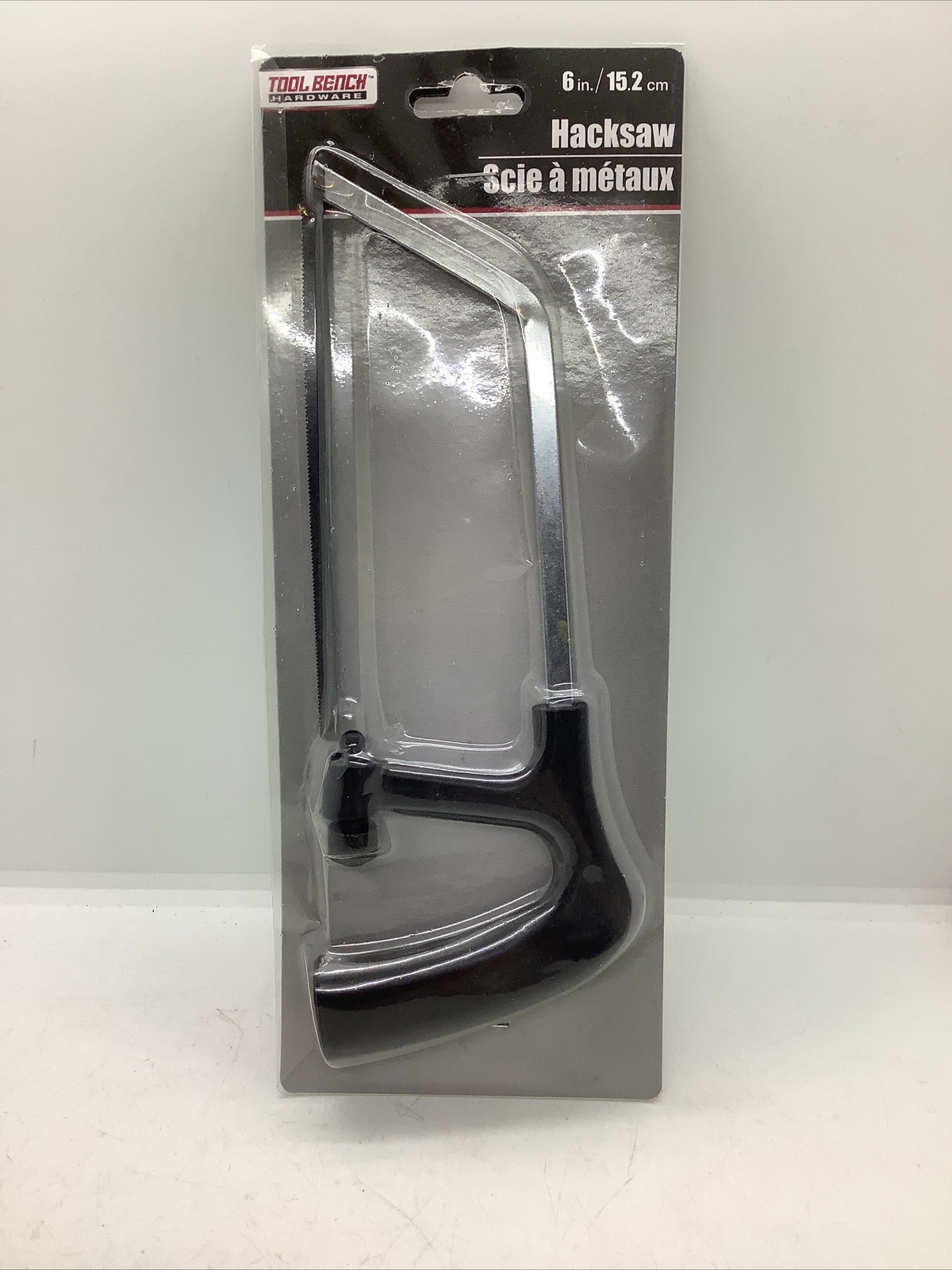 Tool Bench Hardware - 6" Hacksaw - Black Handle