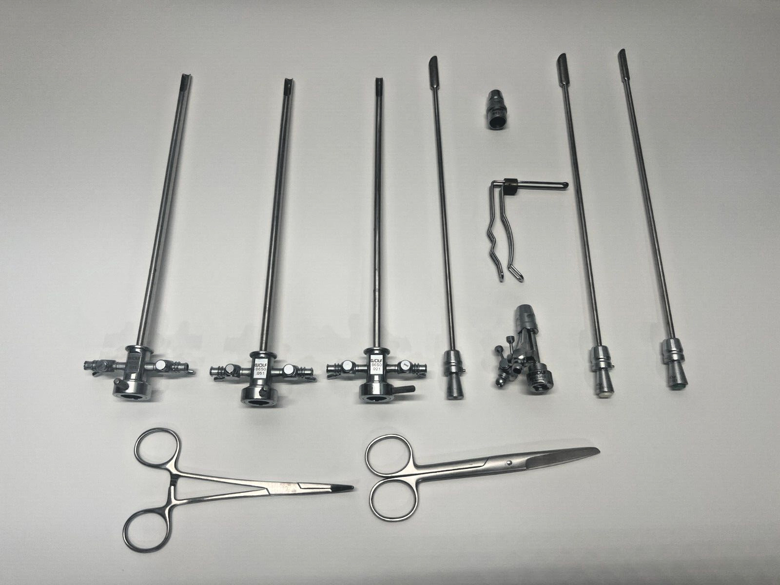 Wolf Cysto Set (8650-021, 8650-041, 8650-051) and More w/ Case