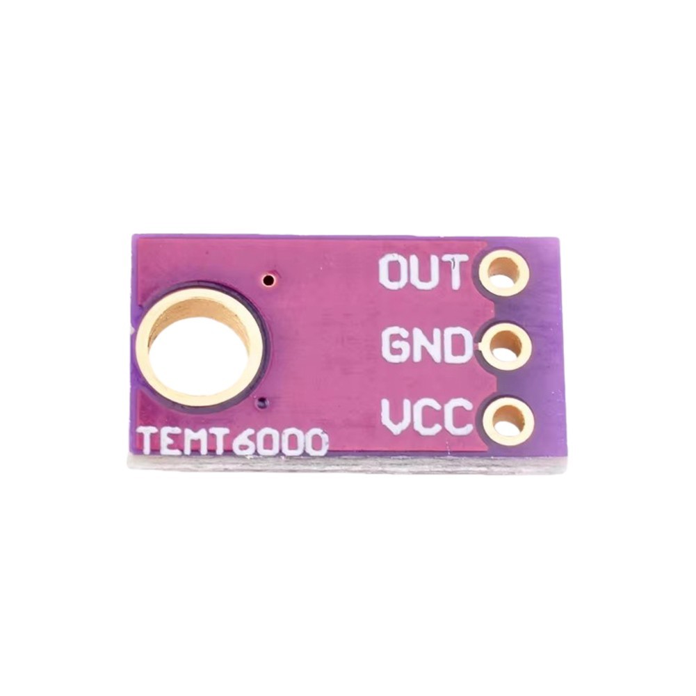 10pcs TEMT6000 Light Sensor Modules with 0 to 5V Analog Output for Electronics