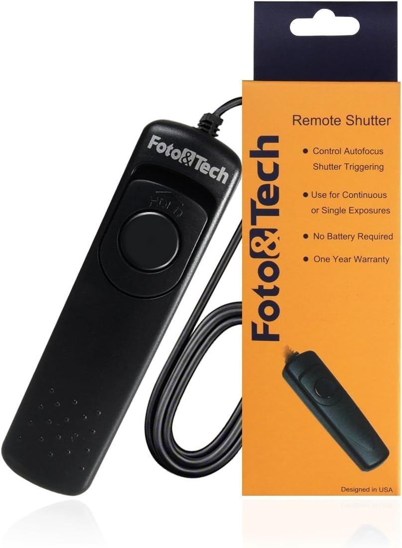 Wired Remote Shutter Release RS-60E3 f Canon EOS R6 V