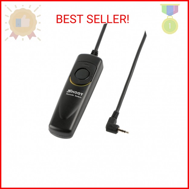 Remote Shutter Release Cable, Wired Remote Switch Cord Replacement RS-60E3 for C