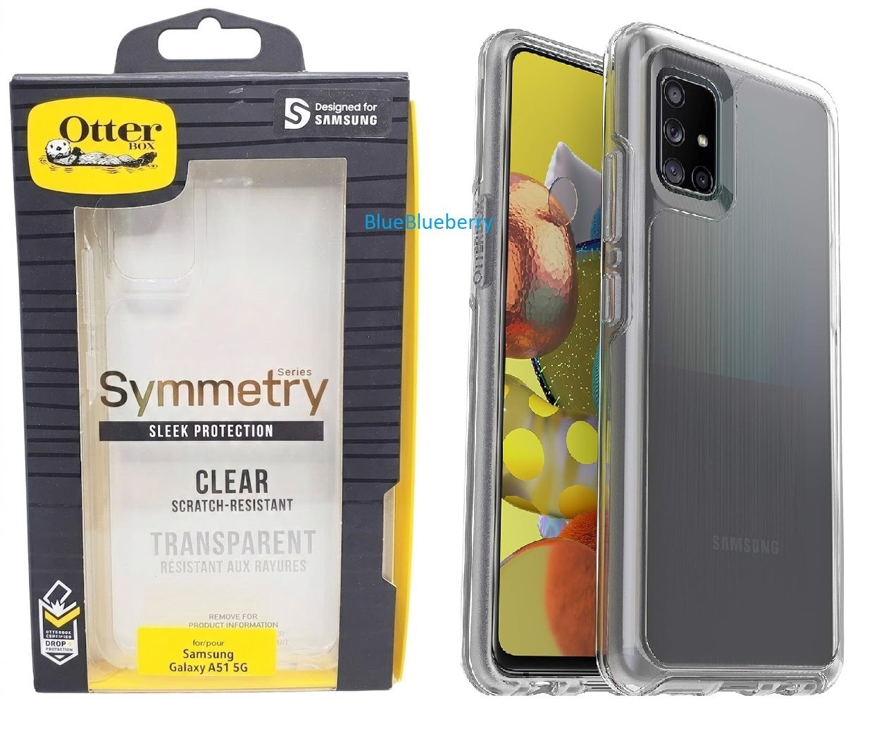 OtterBox Symmetry Series Case COVER Sleek Clear for Samsung Galaxy A51 5G