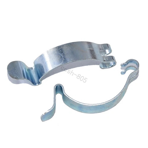 2 Pcs Silver Car Air Filter Cleaner Housing Box Lid Spring Clip Clamp For Toyota