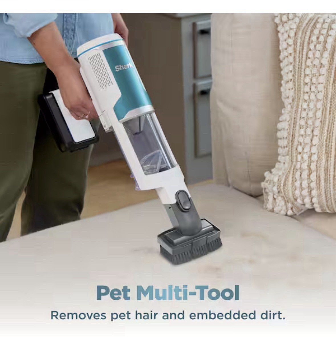 Shark Cordless Clean & Empty Stick Vacuum With Auto Empty System - BU3521
