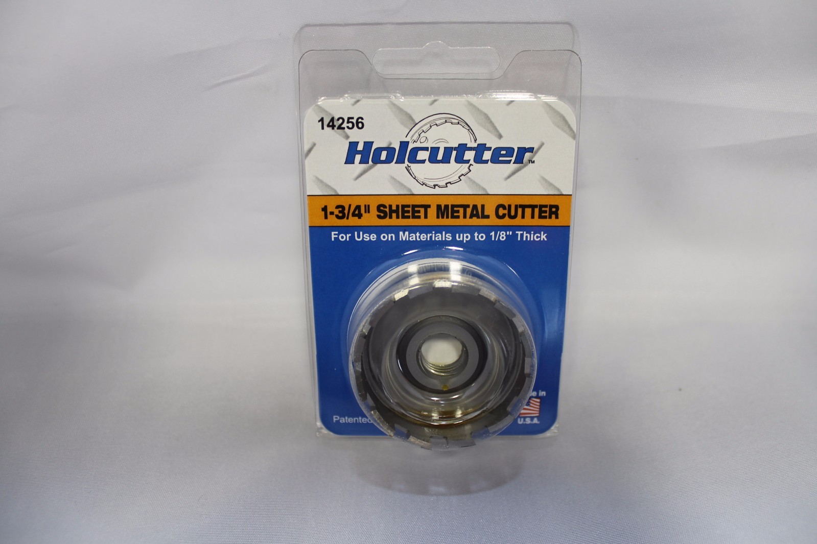 Hougen 14256 | Sheet Metal Holcutter, Quad-Lead Thread System, 1-3/4" Diameter