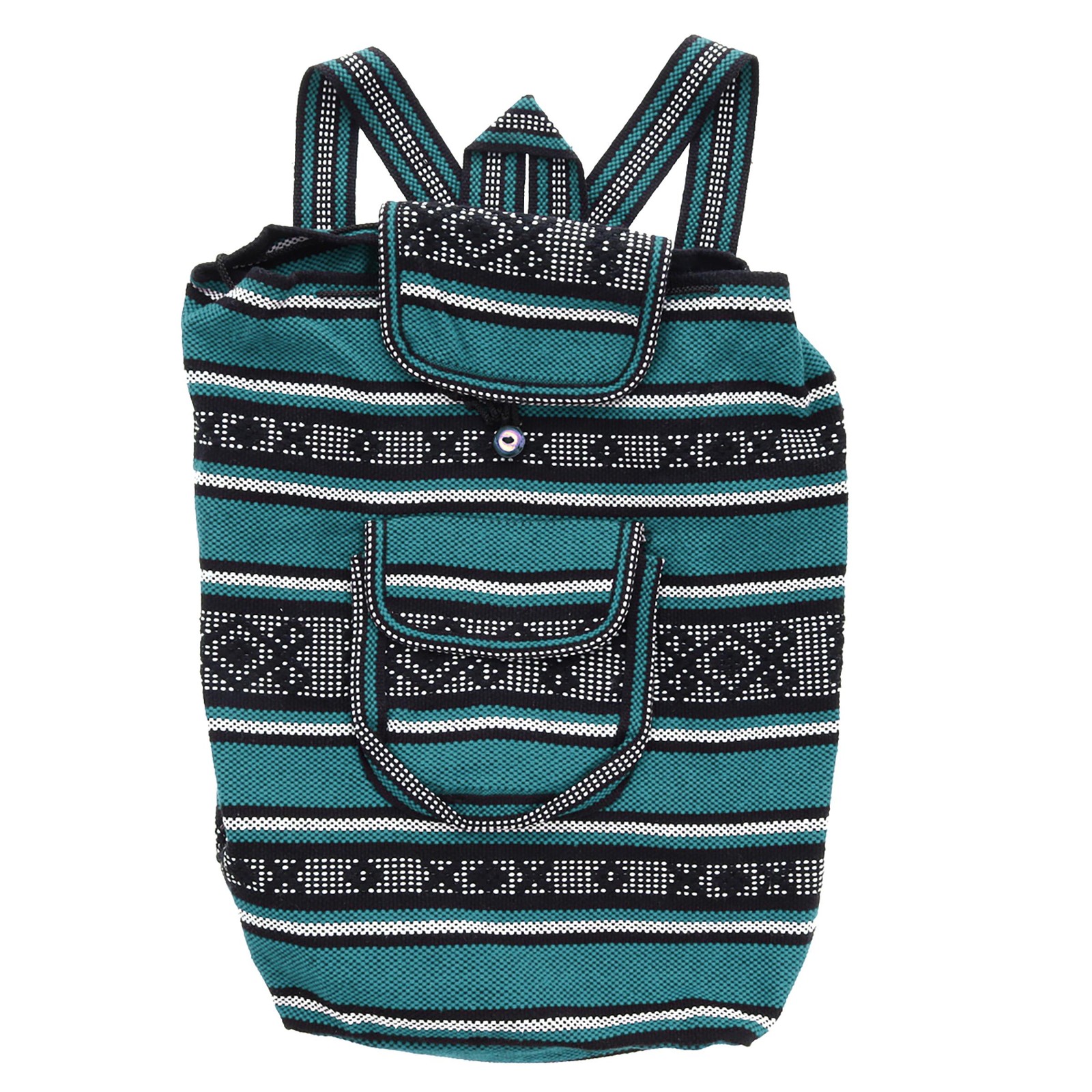 Oland OL1355TL Aztec Falsa Knapsack Backpack Teal