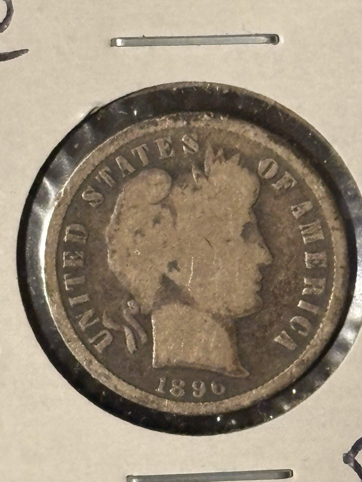 1896-S Barber Dime      **Very Tough KEY DATE**
