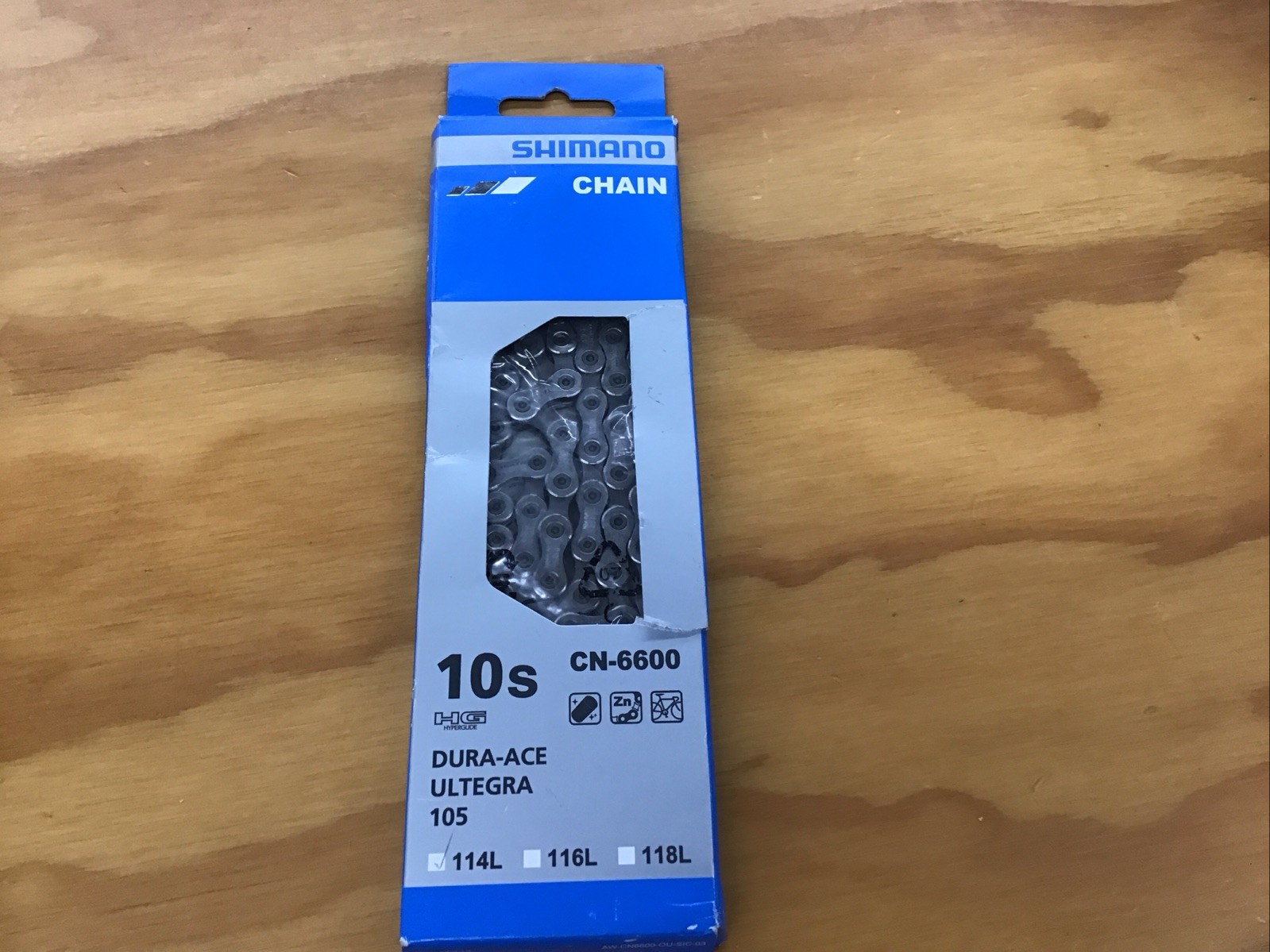 Shimano 10s Dura-Ace Ultegra 105 Bike Chain - 114 L - New