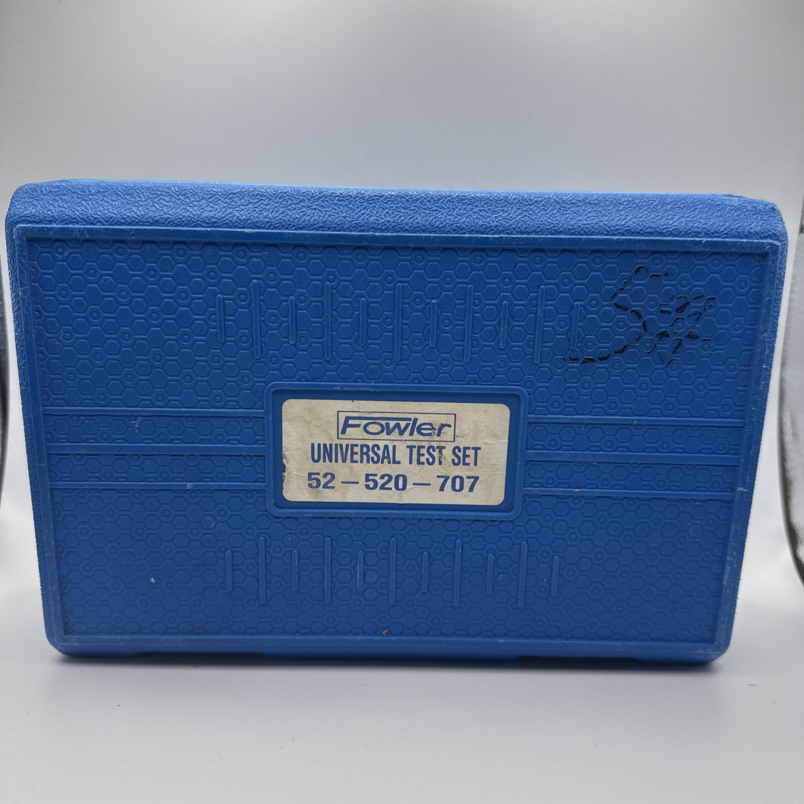 Fowler Travel Dial Indicator 52-520-707 Universal Test Set See Photos