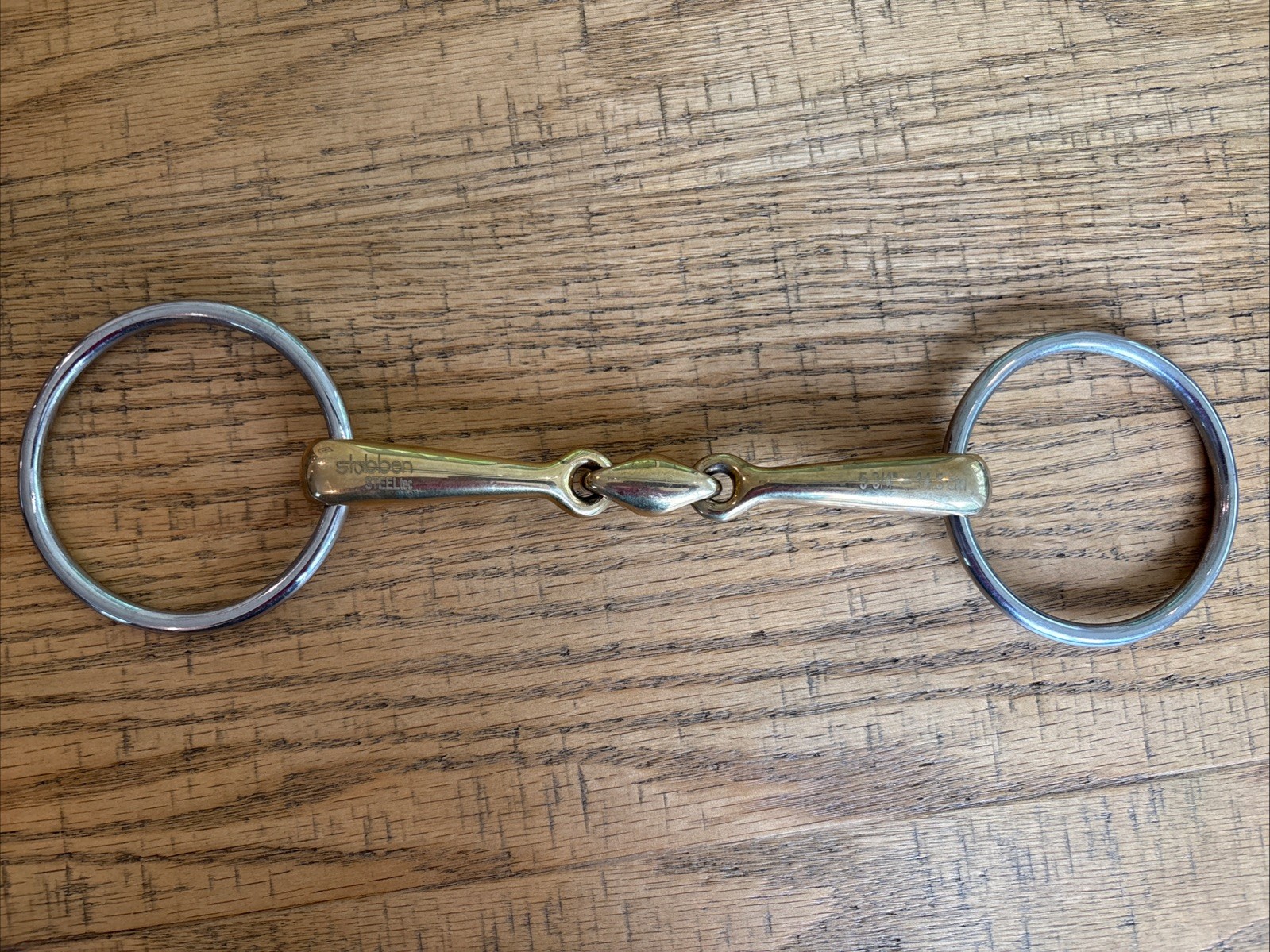 Stubben Loose Ring Snaffle Copper bit horse 5 3/4"